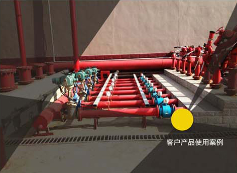 dn25污水流量计工作现场图
