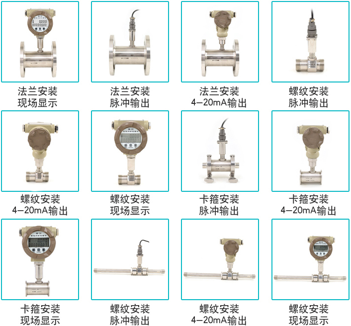 稀油流量计分类图